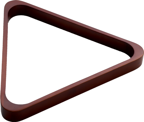 Wooden Triangle Rack - Chocolate